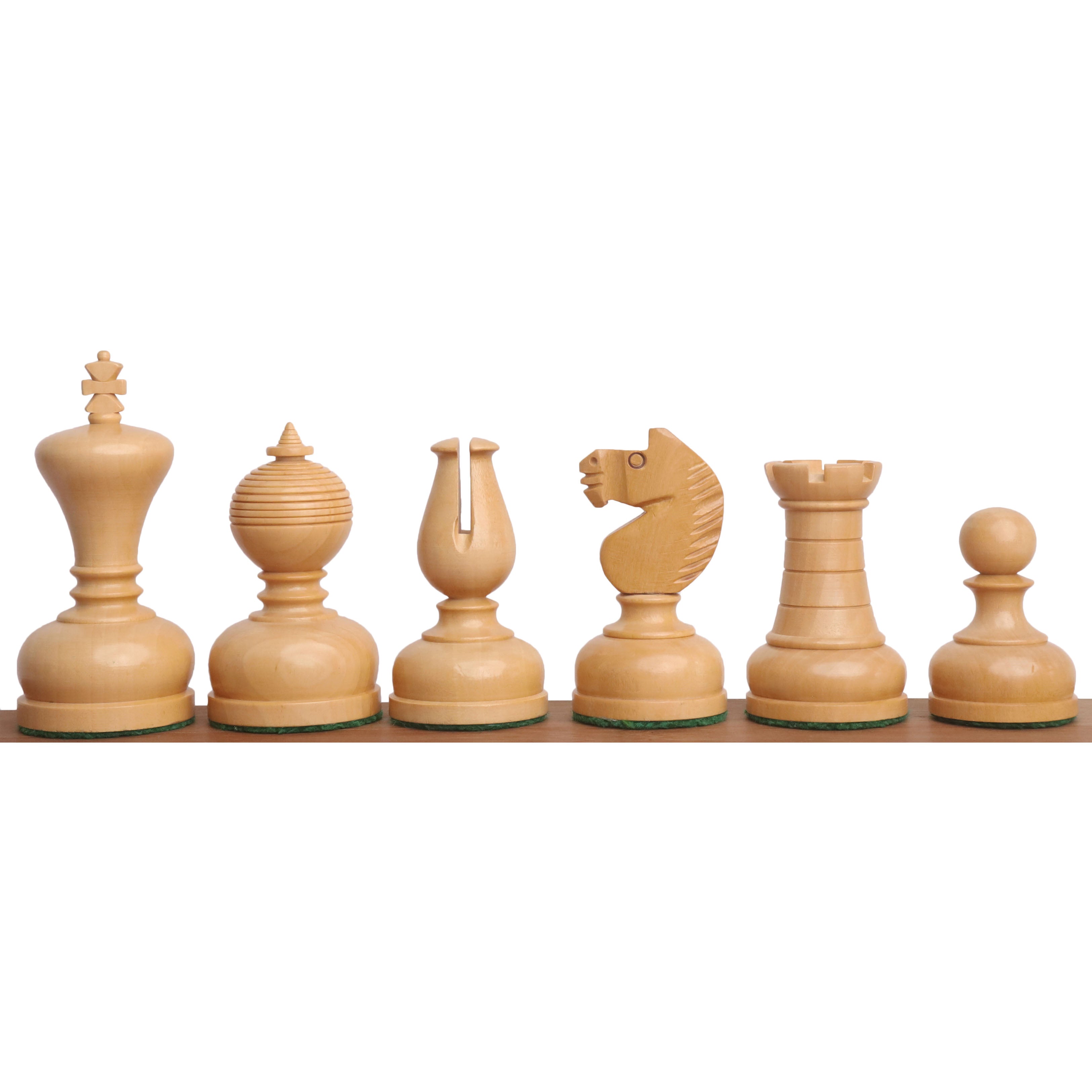 English staunton 1841 3.85 plastic chess pieces - weighted