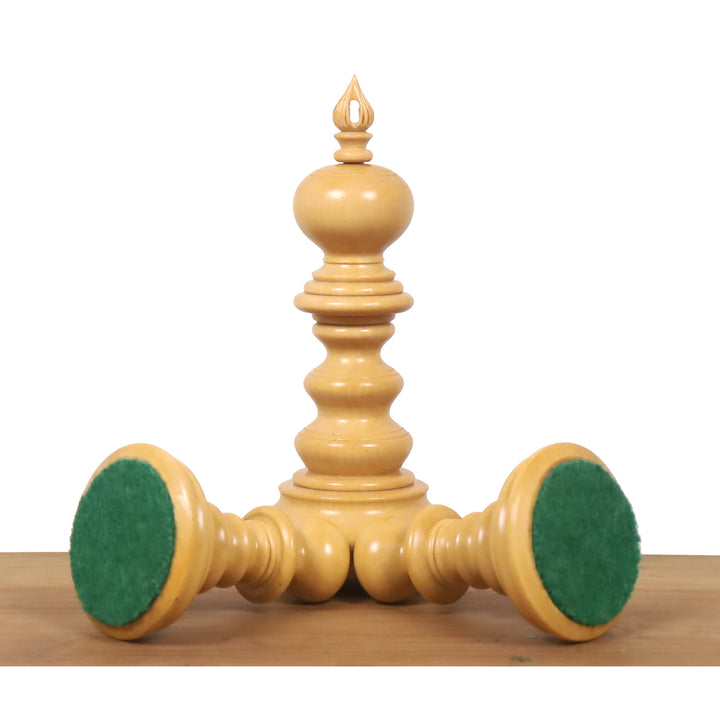 Combo di set di scacchi Marengo Luxury Staunton da 4,3 pollici - Pezzi in legno d'ebano con tavola e scatola