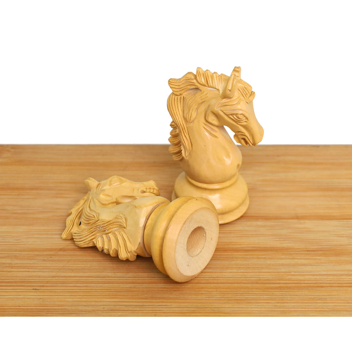 Slightly Imperfect 3.9" Heritage Series Chessnut Pro Sensor Compatible Set- Chess Pieces Only- Golden Rosewood