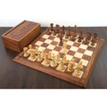 4.1" Pro Staunton Weighted Wooden Chess Set- Chess Pieces Only - Golden Rosewood - 4 queens - Warehouse Clearance - USA Shipping Only