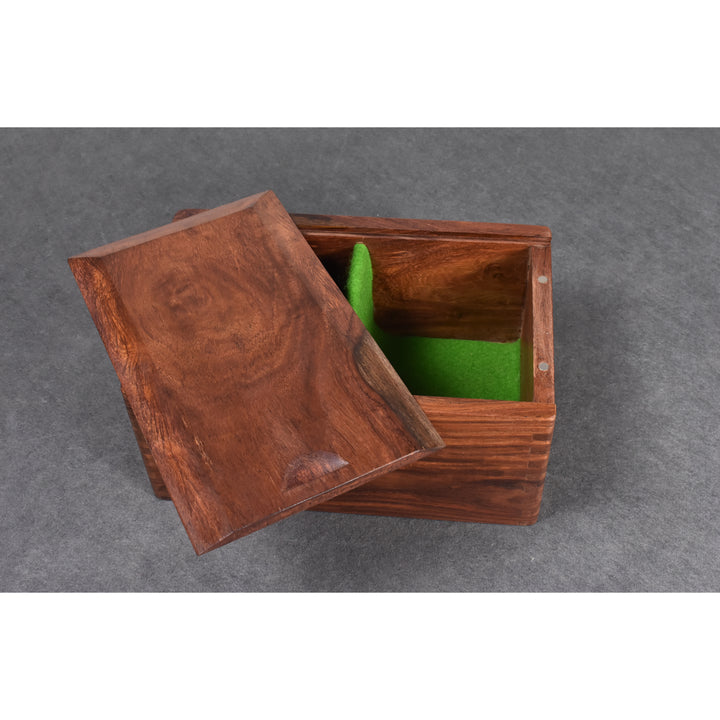 2.6" Juego de Ajedrez Ruso Zagreb Combo -Piezas en Palisandro Dorado con Tablero y Caja