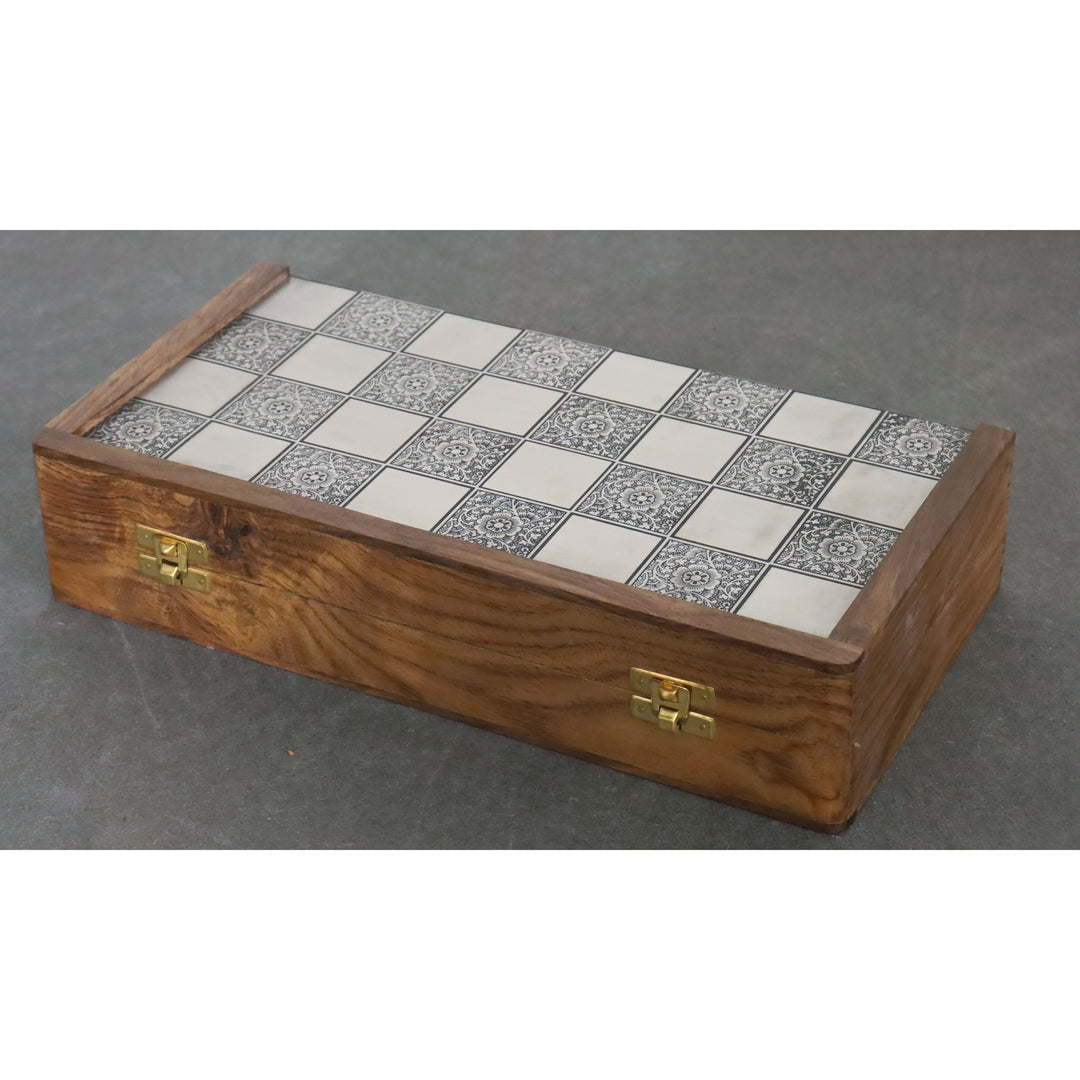 Brass Metal Staunton Inspired Luxury Chess Pieces