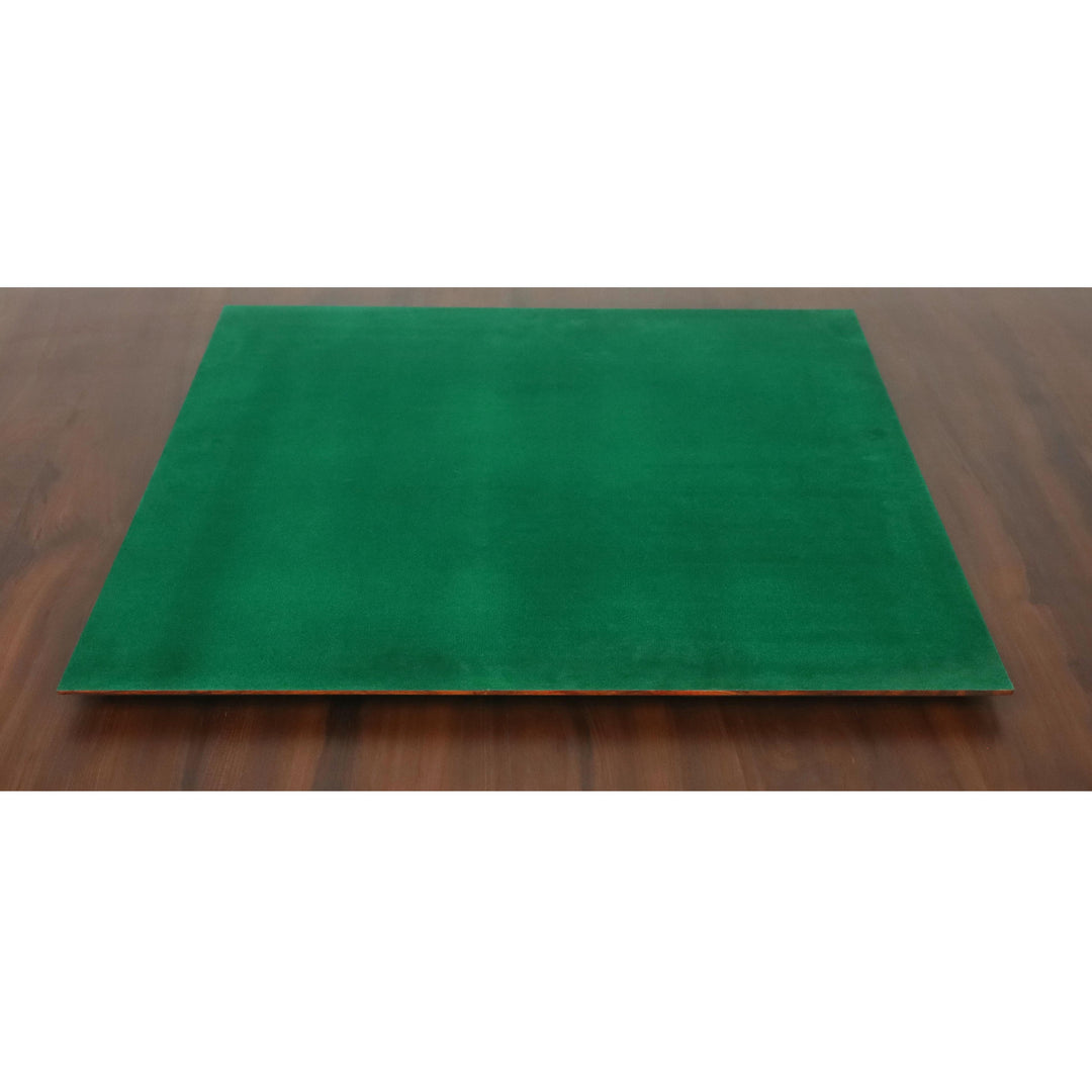 Tablero de ajedrez Players Choice de ébano y arce de 25 pulgadas, casillas de 65 mm, acabado mate.