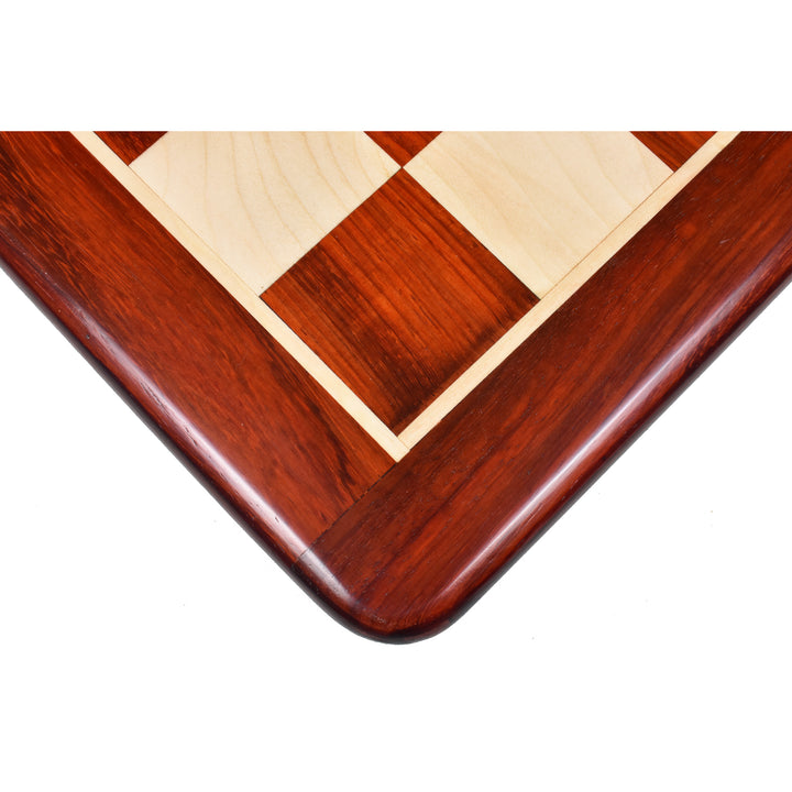 21" Bud Rosewood & Maple Wood Chess board with 55 mm Wooden Square