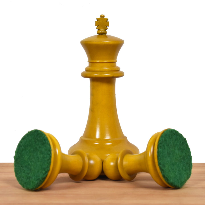 1849 Jaques Cook Staunton Set di scacchi da collezione - Solo pezzi di scacchi - Legno di ebano - 3,75