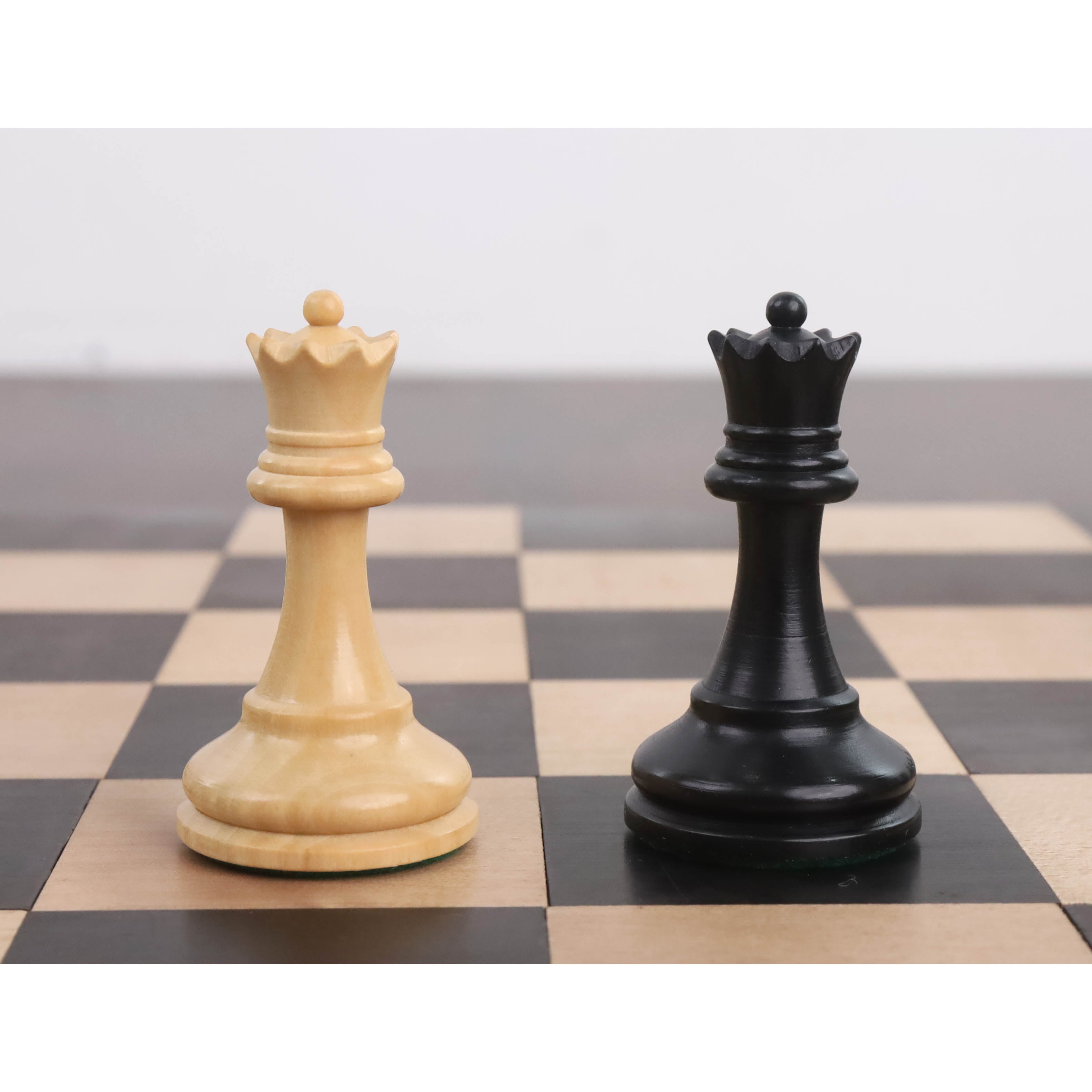 The Royal Knight Series Boxwood & Ebonized Luxury Wood Chess