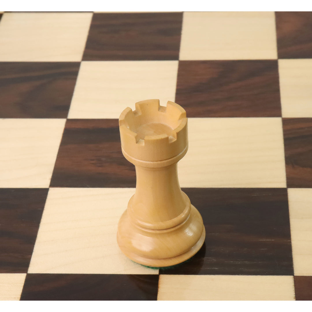 4.1" Pro Staunton Wooden Chess Set- Chess Pieces Only - Weighted Rosewood - Warehouse Clearance - Europe Shipping Only
