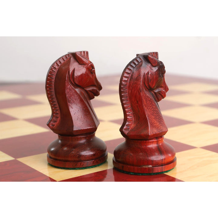 Lot comprenant un jeu d'échecs Fischer Dubrovnik des années 1950, de 3,8 pouces, en bois de rose et buis, avec échiquier et coffret