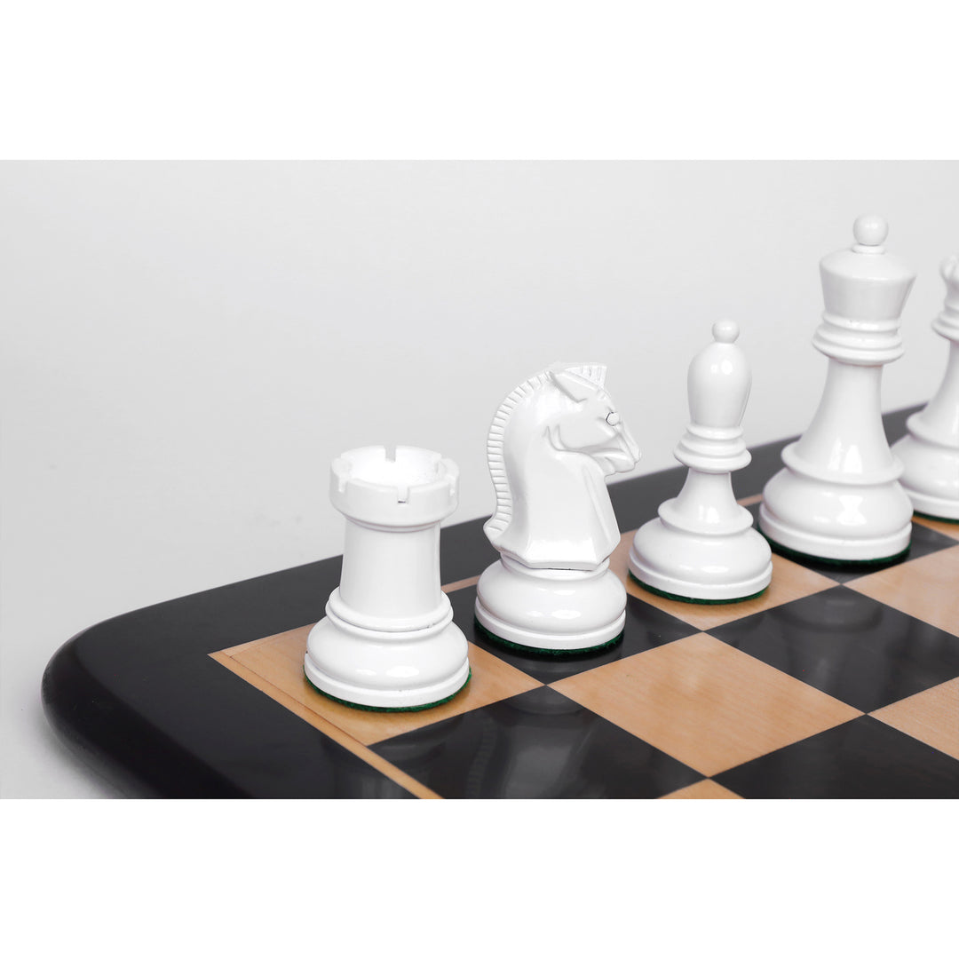 1950s' Fischer Dubrovnik Painted Chess Set- Chess Pieces Only - 3.8" King
