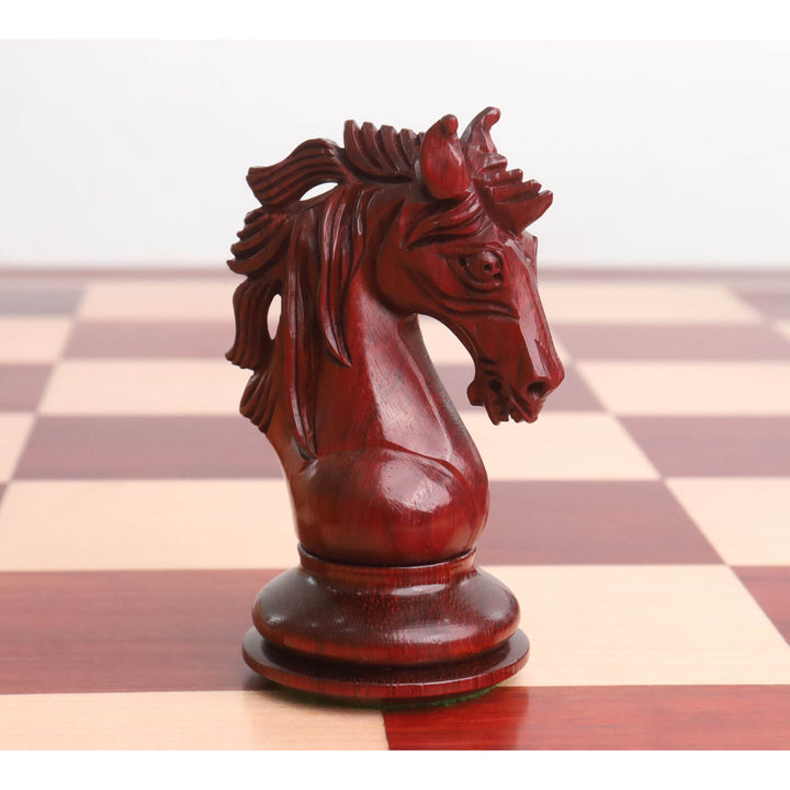 Slightly Imperfect 4.4" Goliath Series Luxury Staunton Chess Set- Chess Pieces Only - Bud Rosewood & Boxwood