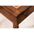 Slightly Imperfect 23" Tournament Chess Table with Drawers - Golden Rosewood & Maple