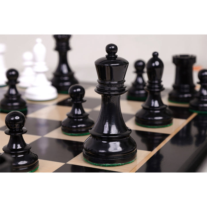 1950s' Fischer Dubrovnik Painted Chess Set- Chess Pieces Only - 3.8" King