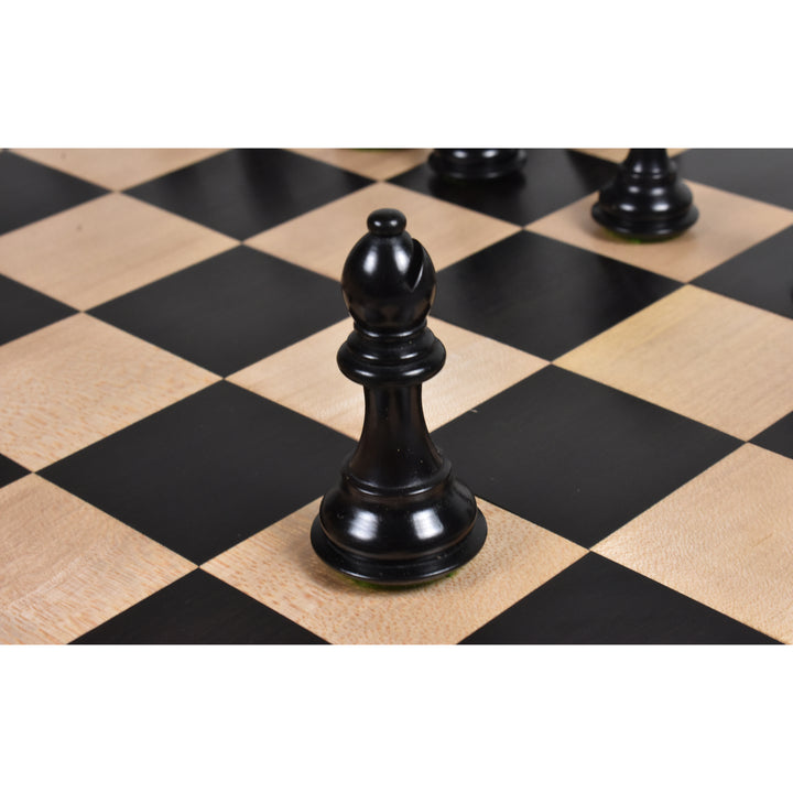 3.5" Fierce Knight Staunton Chess Set- Chess Pieces Only - Weighted Boxwood - Warehouse Clearance - USA Shipping Only