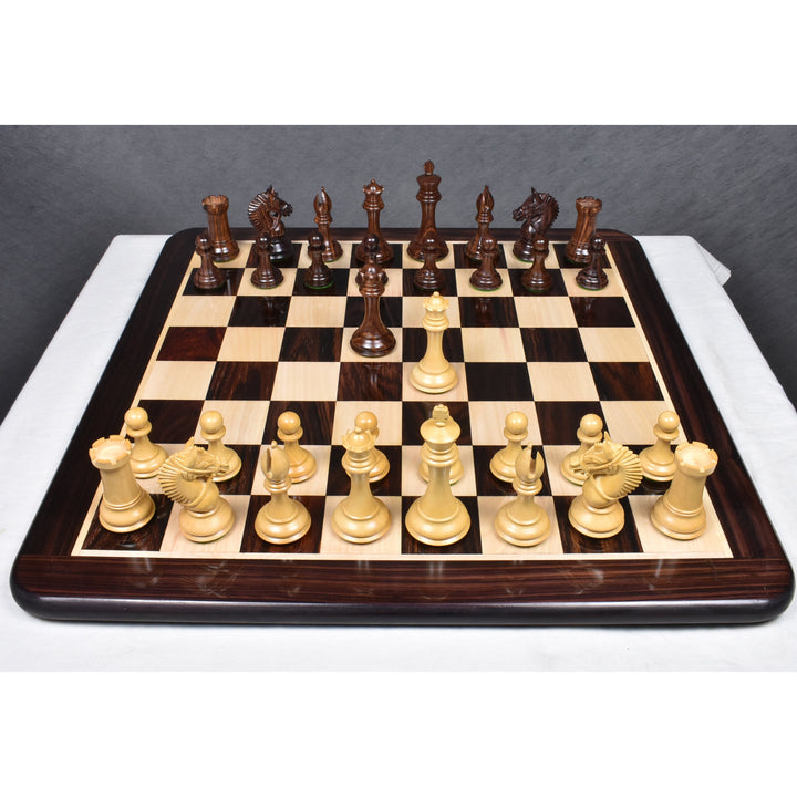 Rare American Staunton Luxury Chess Pieces Set