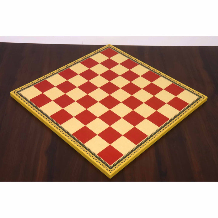 Échiquier en bois imprimé Leuchars 20 pouces - cases de 57 mm - finition brillante