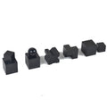 Reproduced 1923 Bauhaus Chess Set- Chess Pieces Only - Abstract set - Ebonised Boxwood - 2" King - Warehouse Clearance - Europe Shipping Only