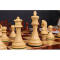 Repro 2016 Sinquefield Staunton Chess Set- Chess Pieces Only-Bud Rosewood-Triple Weight