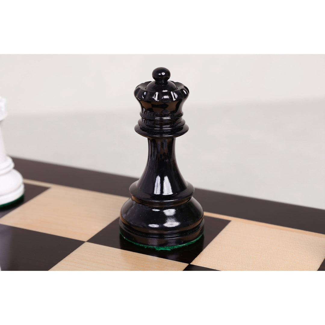 1950s' Fischer Dubrovnik Painted Chess Set- Chess Pieces Only - 3.8" King