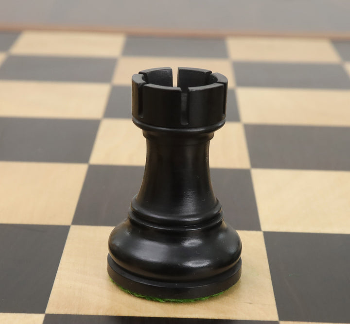 Slightly Imperfect 3.8" Reykjavik Series Staunton Chess Set- Chess Pieces Only - Weighted Boxwood