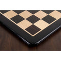 21" Solid Inlaid Ebony & Maple Wood Chess board - Square of 55 mm - Warehouse Clearance - USA Shipping Only