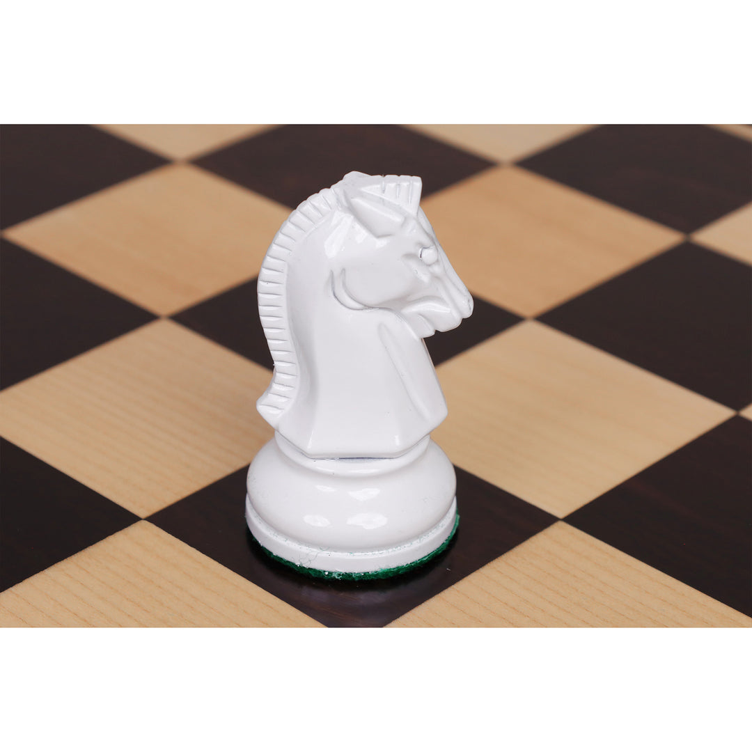 1950s' Fischer Dubrovnik Painted Chess Set- Chess Pieces Only - 3.8" King