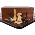 Slightly Imperfect 4" Fierce Knight Staunton Chess Set- Chess Pieces Only - Weighted Rosewood - Warehouse Clearance - Europe Shipping Only
