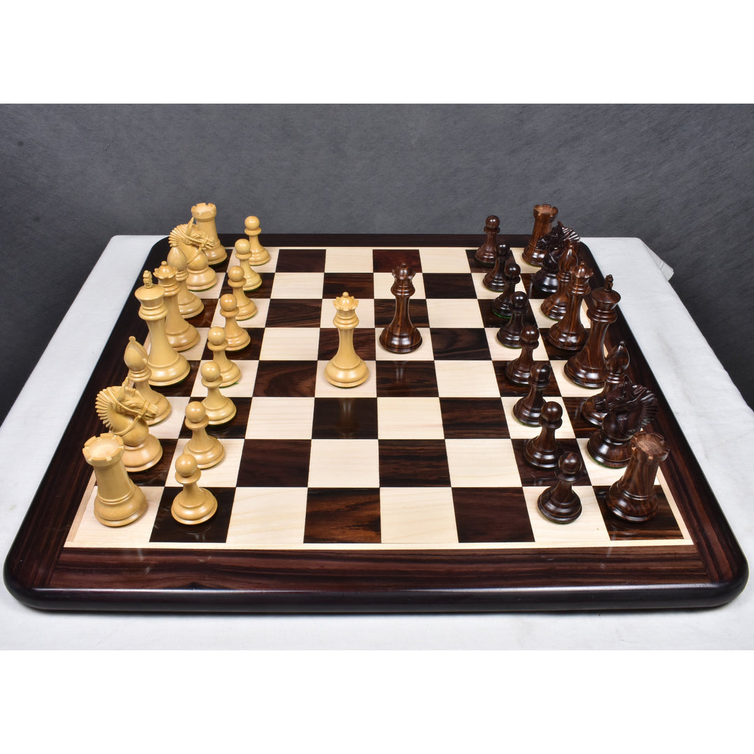 Rare American Staunton Luxury Chess Pieces Set