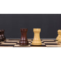 16" Windsor Executive Magnetic Travel Chess Set- Rosewood & Maple Wood Board with Rosewood Pieces