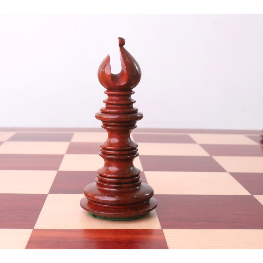 Slightly Imperfect 4.5" Gallant Luxury Staunton Chess Set- Chess Pieces Only - Triple Weighted - Bud Rosewood