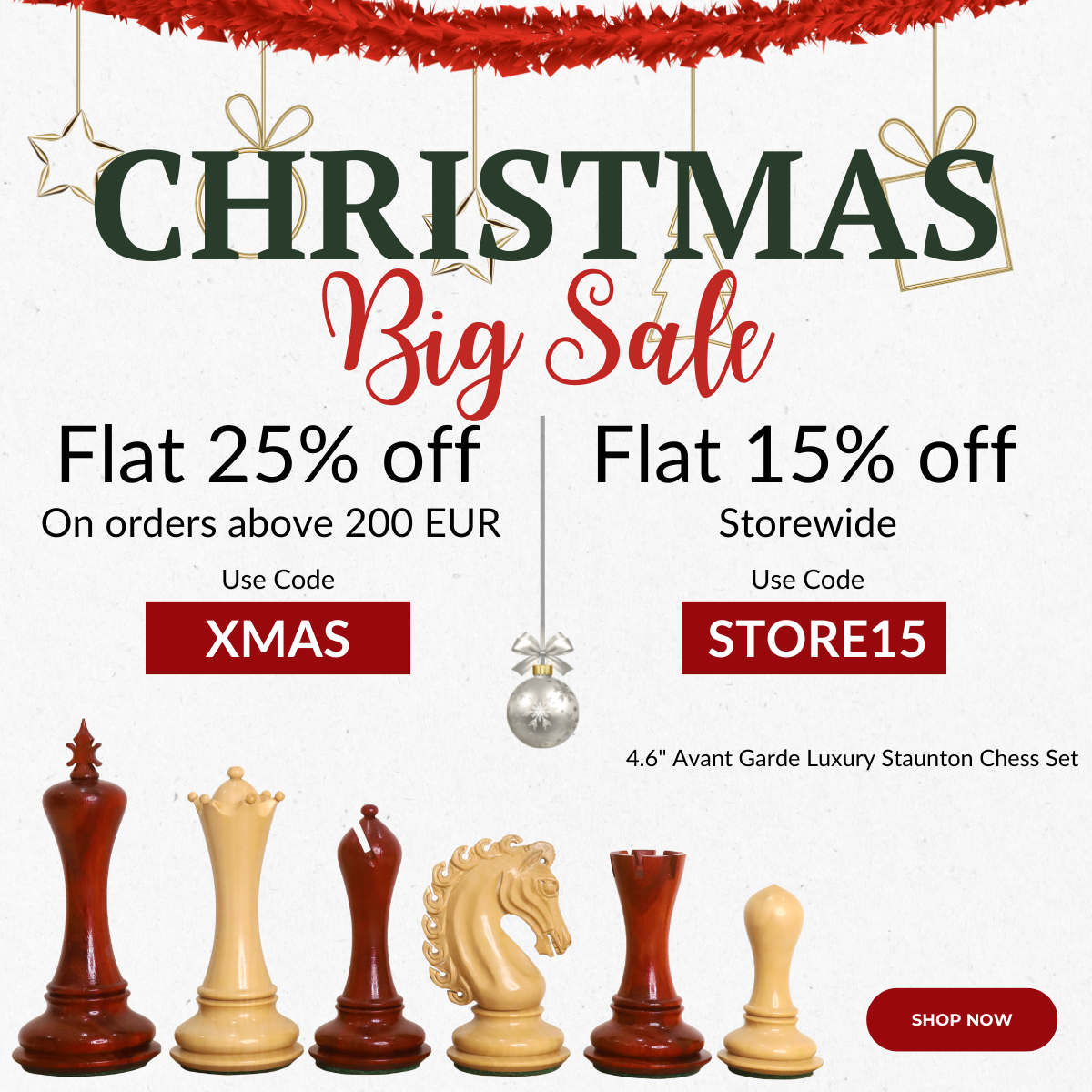 3.9 Craftsman Knight Staunton Chess Set- Chess Pieces Only - Double W –  royalchessmall