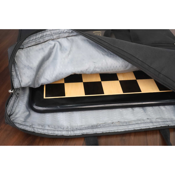 Bolsa de almacenamiento de lujo para transportar tableros de ajedrez de hasta 19 pulgadas