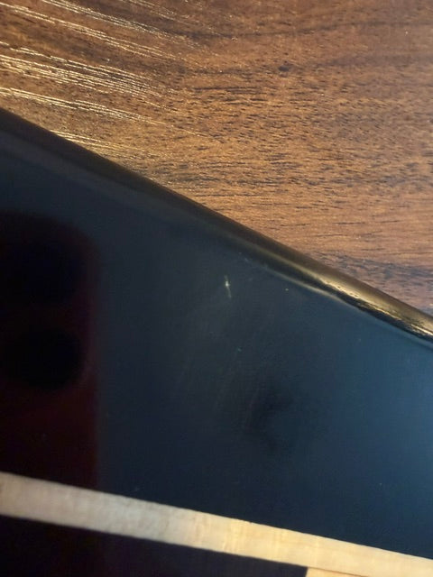 Slightly Imperfect 21" Solid Inlaid Ebony & Maple Wood Chess board - Square of 55 mm - Warehouse Clearance - Europe Shipping Only