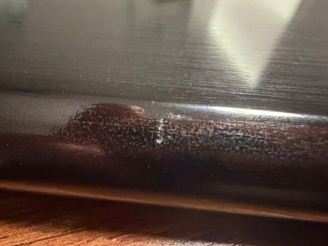 Slightly Imperfect 21" Solid Inlaid Ebony & Maple Wood Chess board - Square of 55 mm - Warehouse Clearance - Europe Shipping Only