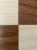 Slightly Imperfect 1950's Dubrovnik Chess Board Folding Style in Golden Rosewood & Maple Wood with Internal Storage - 57 mm square - Warehouse Clearance - Europe Shipping Only