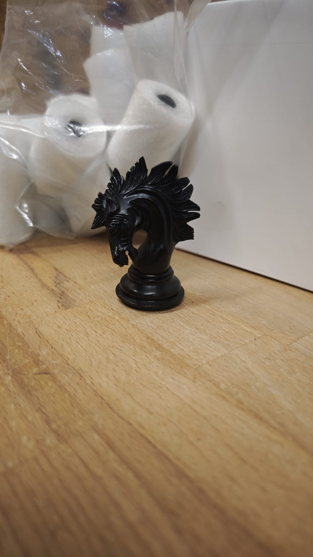 Slightly Imperfect 4.3" Marengo Luxury Staunton Chess Set- Chess Pieces Only- Ebony Wood Triple Weight - Warehouse Clearance - Europe Shipping Only