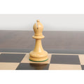 Natural boxwood Bishop from the 1900s' American Chess Company reproduction set.