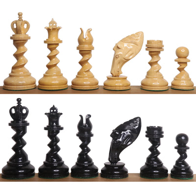 The Brilliant Gold Collector Series Luxury Staunton 4.4 Chess Set