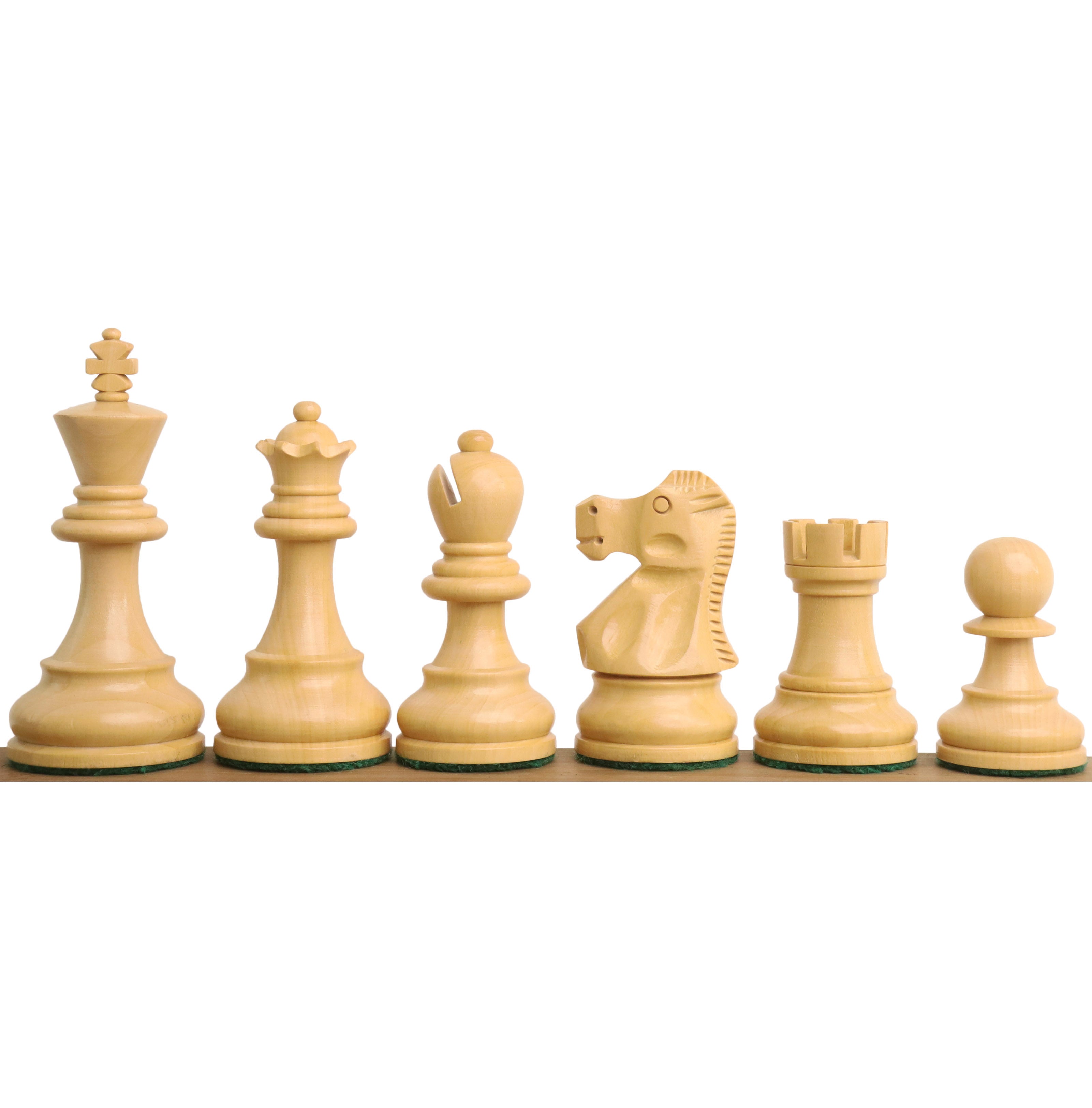 The Marvelous Series Chess Pieces 3.25 Boxwood & Ebonized