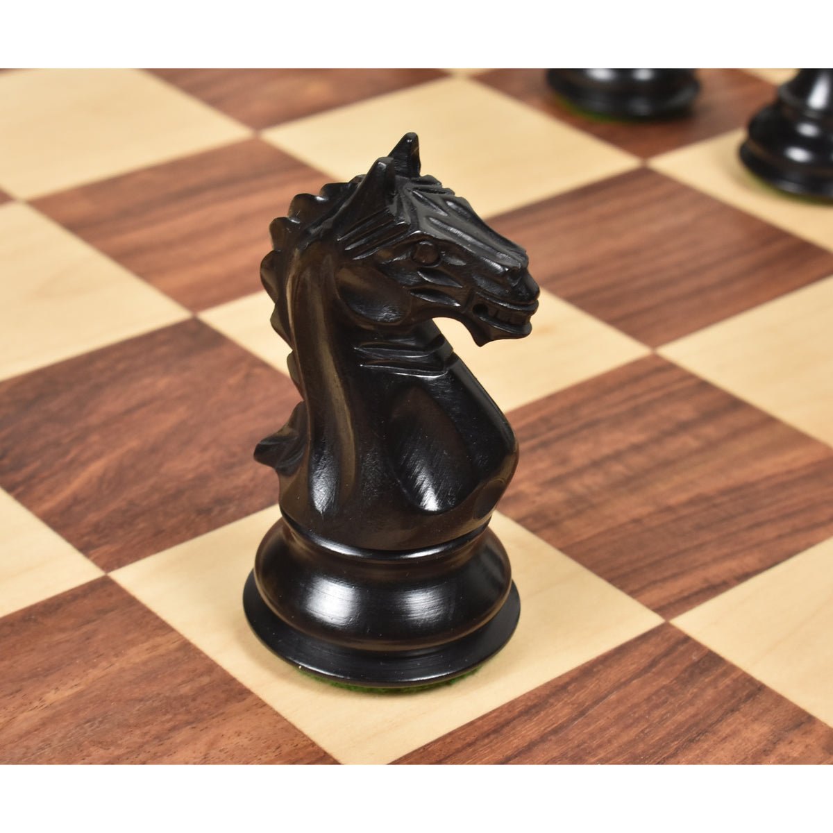 Slightly Imperfect 4" Ferocious Knight Staunton Chess Pieces Only set