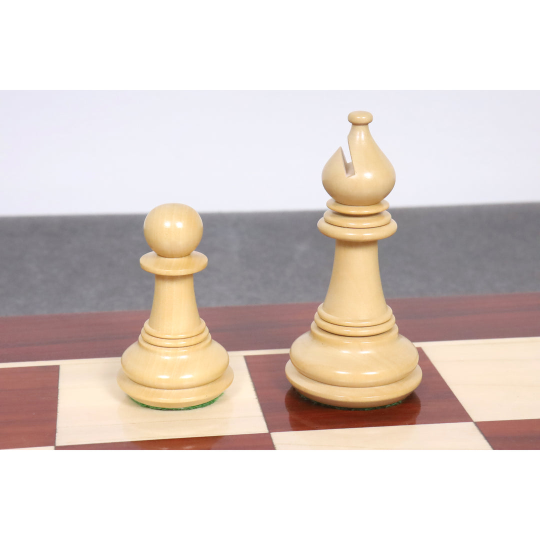 Slightly Imperfect 4.6" Spartacus Luxury Staunton Chess Pieces Only Set