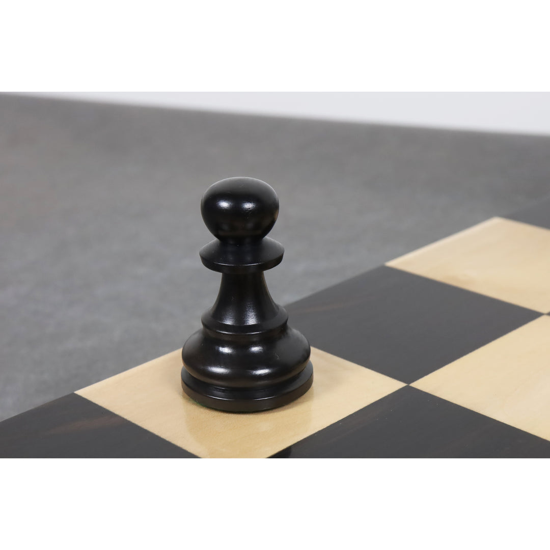 Jeu d'échecs CHAVET - Pièces plombées et feutrées - Taille 5 - Jeux & Jouets Jeu d'échecs CHAVET - Pièces plombées et feutrées - Taille 5 - Jeux & Jouets