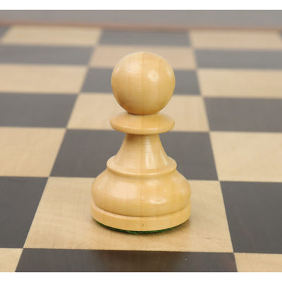 3.8" Reykjavik Series Staunton Chess Set- Chess Pieces Only - Weighted Boxwood