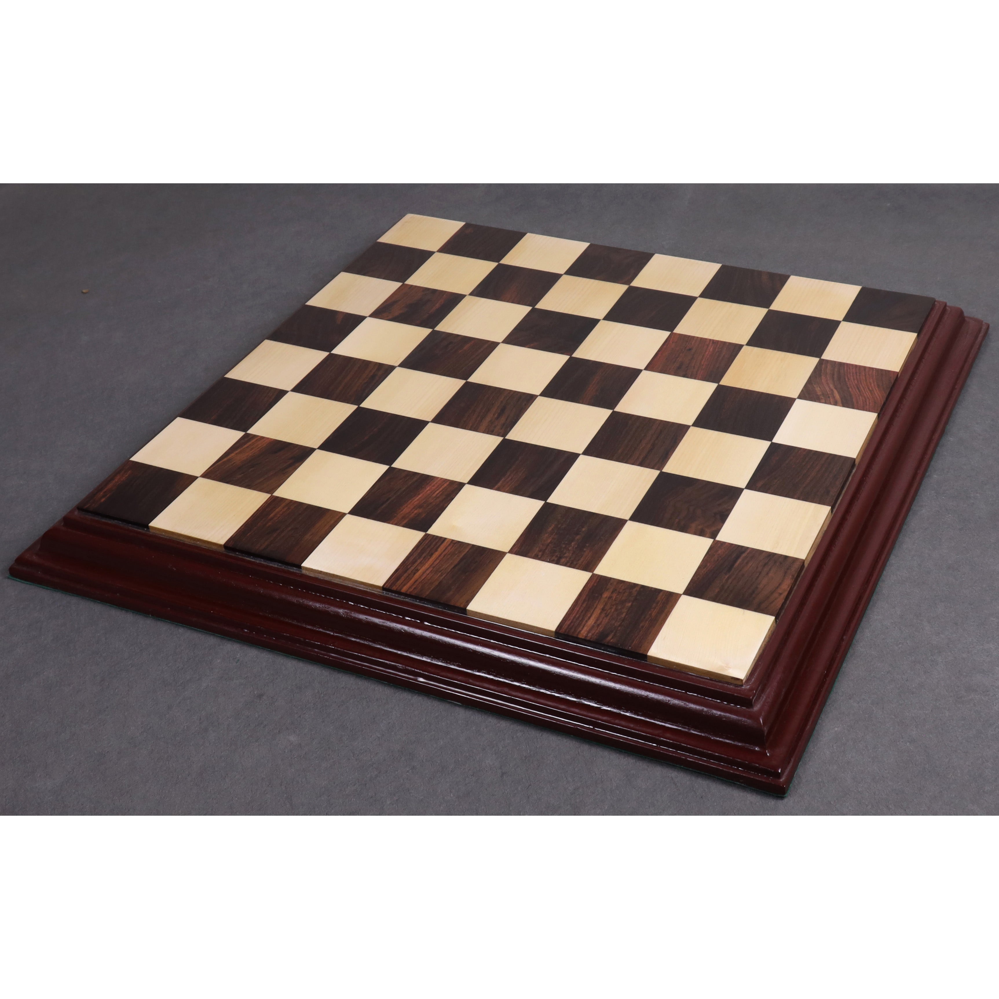 19.7” wooden chess board Belgrad with coordinates