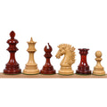 Six luxury Alexandria Staunton wood chess pieces including King, Queen, Bishop, Knight, Rook, and Pawn.