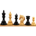 Full lineup of premium Stallion Staunton ebony and boxwood chess pieces.