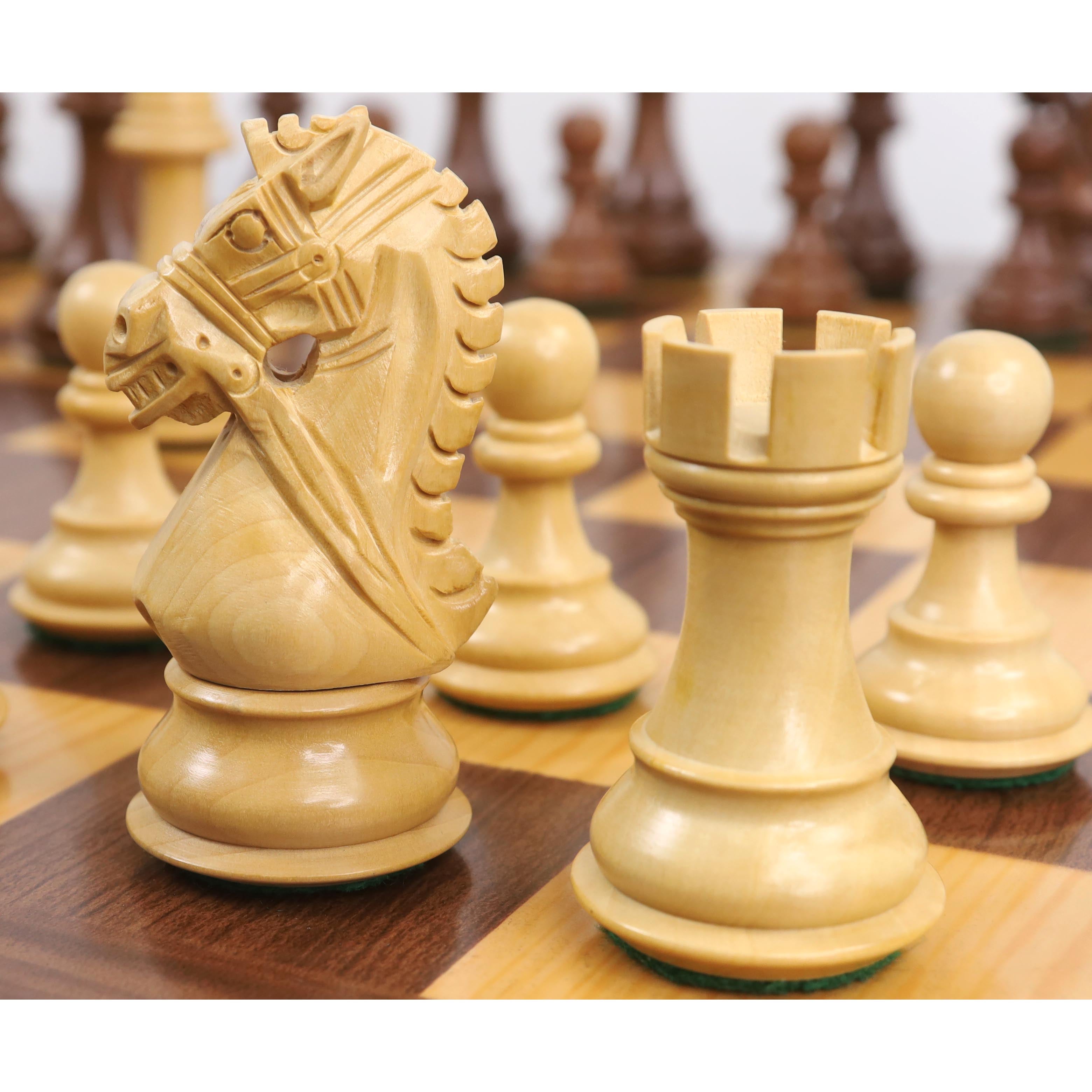 Traditional Hardwood Chess Set - Board and Pieces – Reed Caputo Studio
