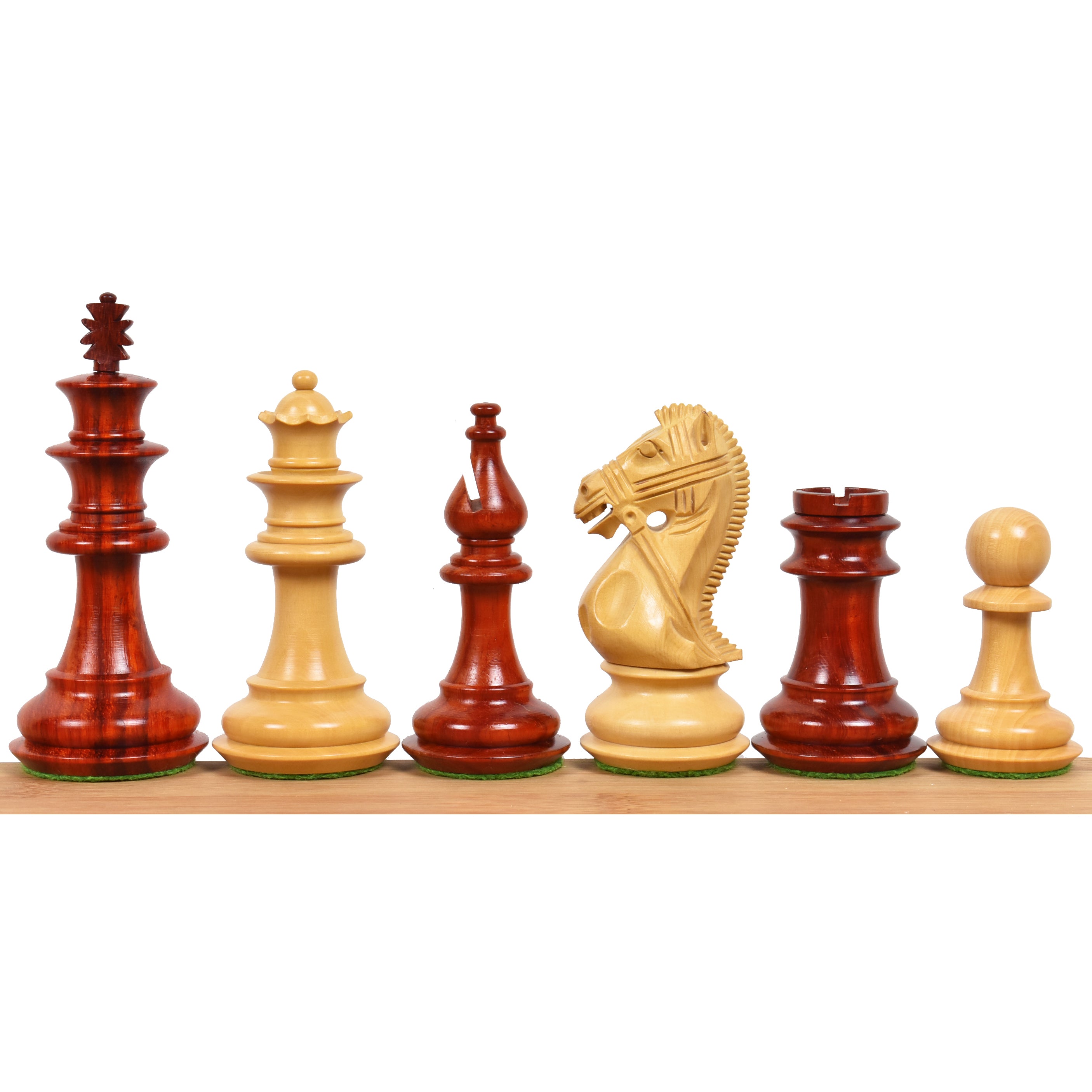 Supreme Staunton Luxury Chess Pieces Only set