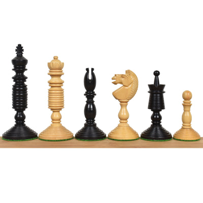 Antique Pre- Staunton English Chess Pieces Only set
