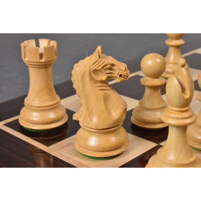 Slightly Imperfect 4" Ferocious Knight Staunton Chess Pieces Only set