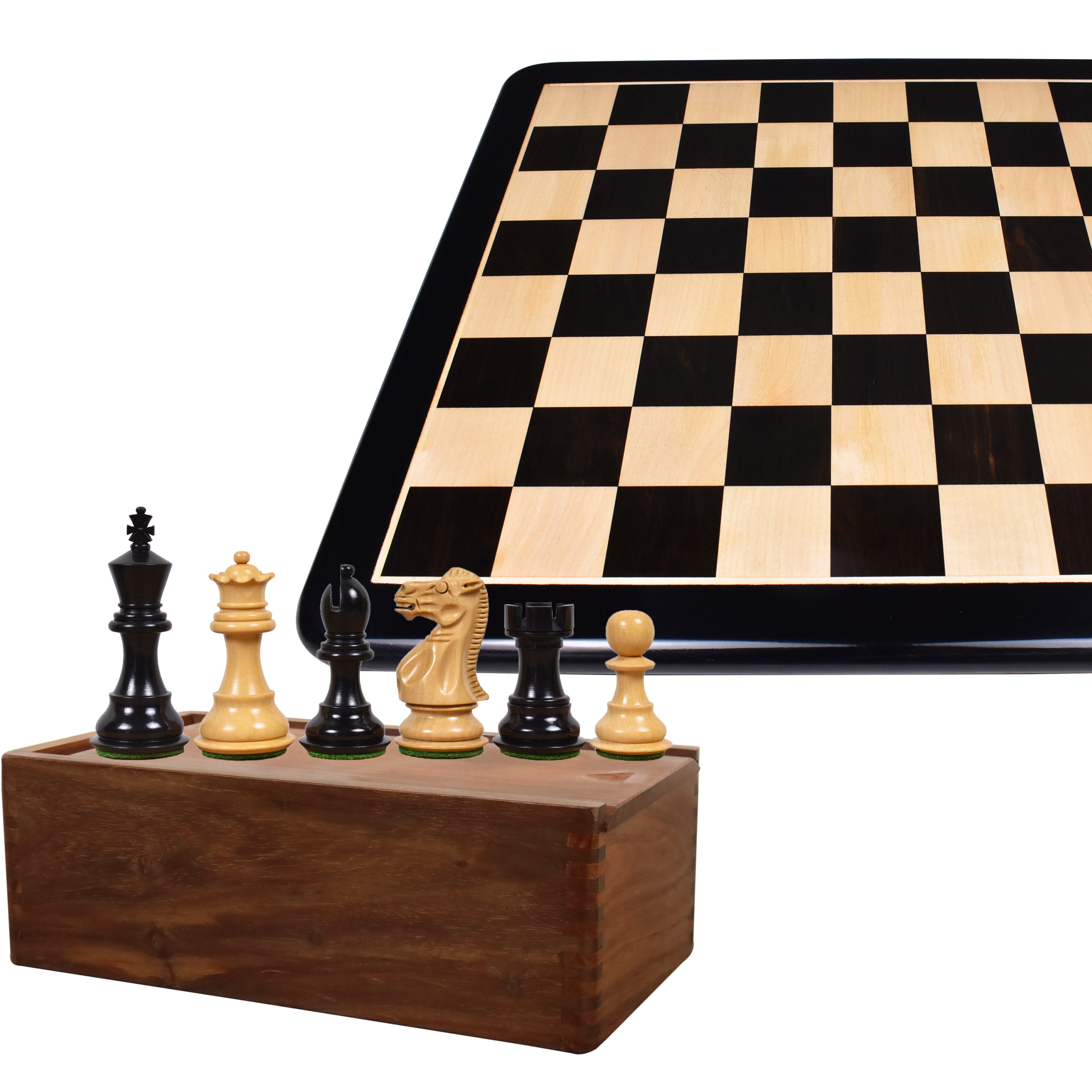 Chess Set - Large Metal Staunton Men on Marble Decoupage Chess Board –  WorldWise Imports